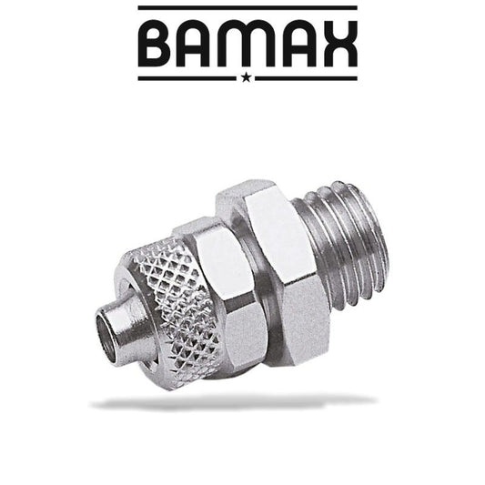 GAV STRAIGHT CONICAL 3/8 M PUSH IN FITTING FOR 8MM HOSE