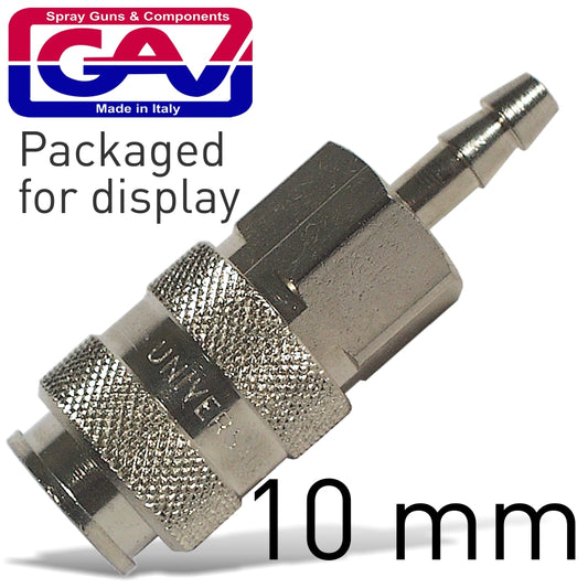 UNIVERSAL QUICK COUPLER 10MM PACKAGED