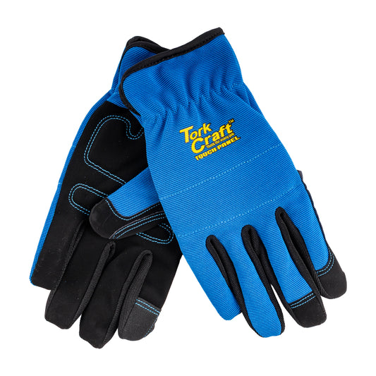 GLOVE BLUE SMALL WITH PU PALM MULTI PURPOSE
