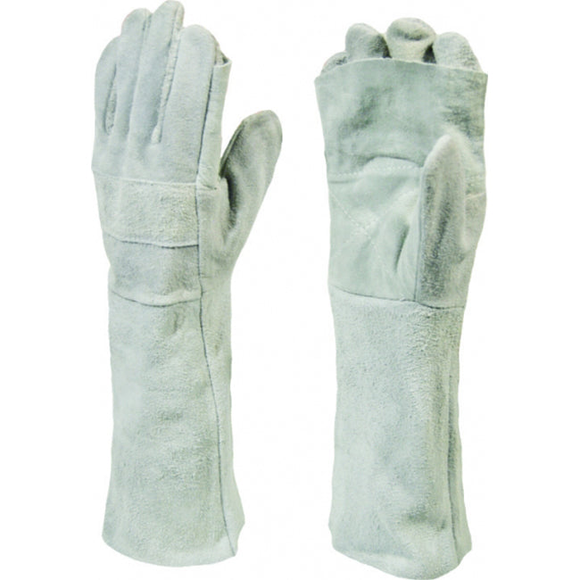 Glove Chrome Leather/Denim Back 2