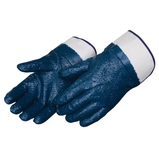 Glove Blue Nitrile / Rough Grip 35cm