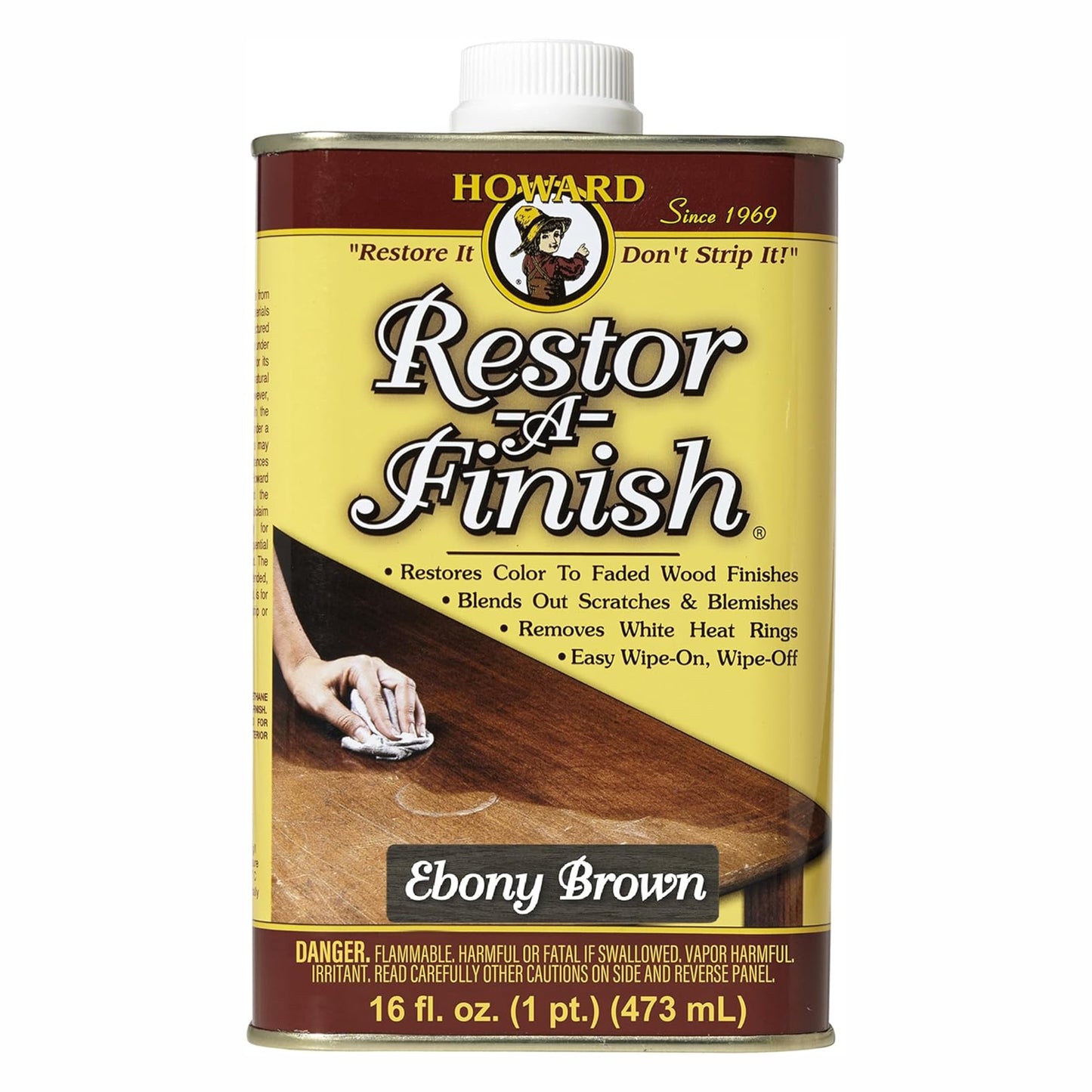 HOWARD RESTOR-A-FINISH EBONY BROWN 237 ML