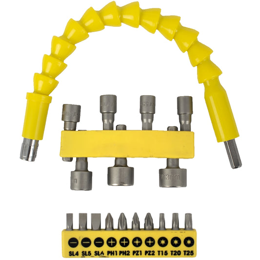 18 PIECE FLEX. SHAFT & NUTSETTER SET