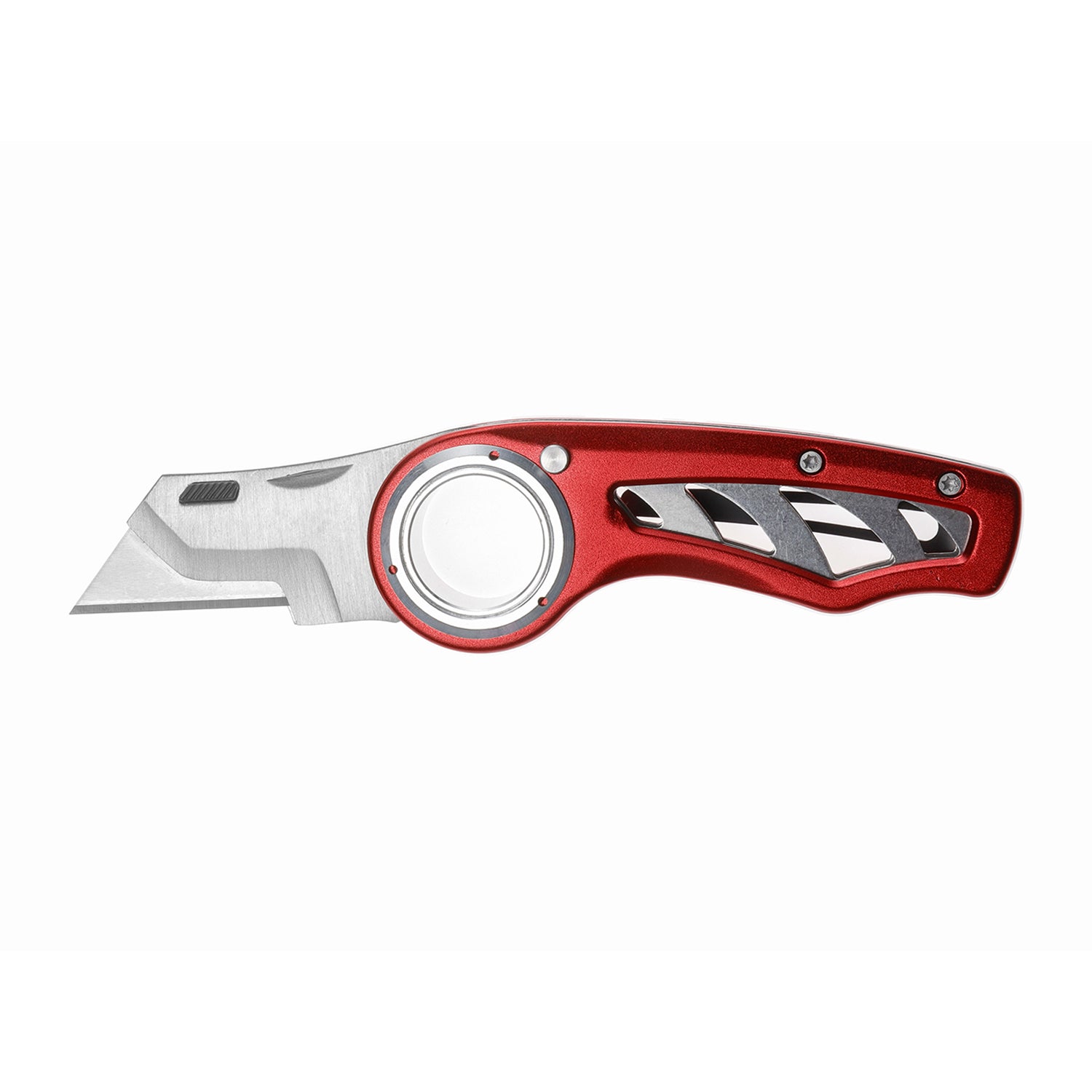 KNIFE UTILITY S/STEEL BLADES FOLDABLE WITH BELT CLIP