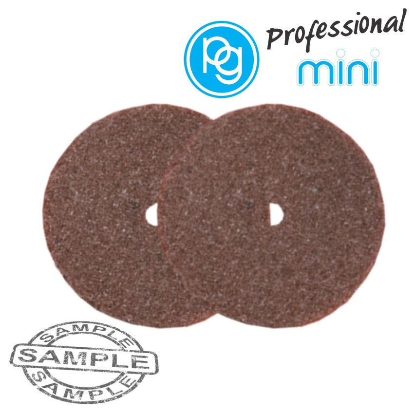 WHEEL GRINDING STONES. BROWN ABV.22MM.2PCS