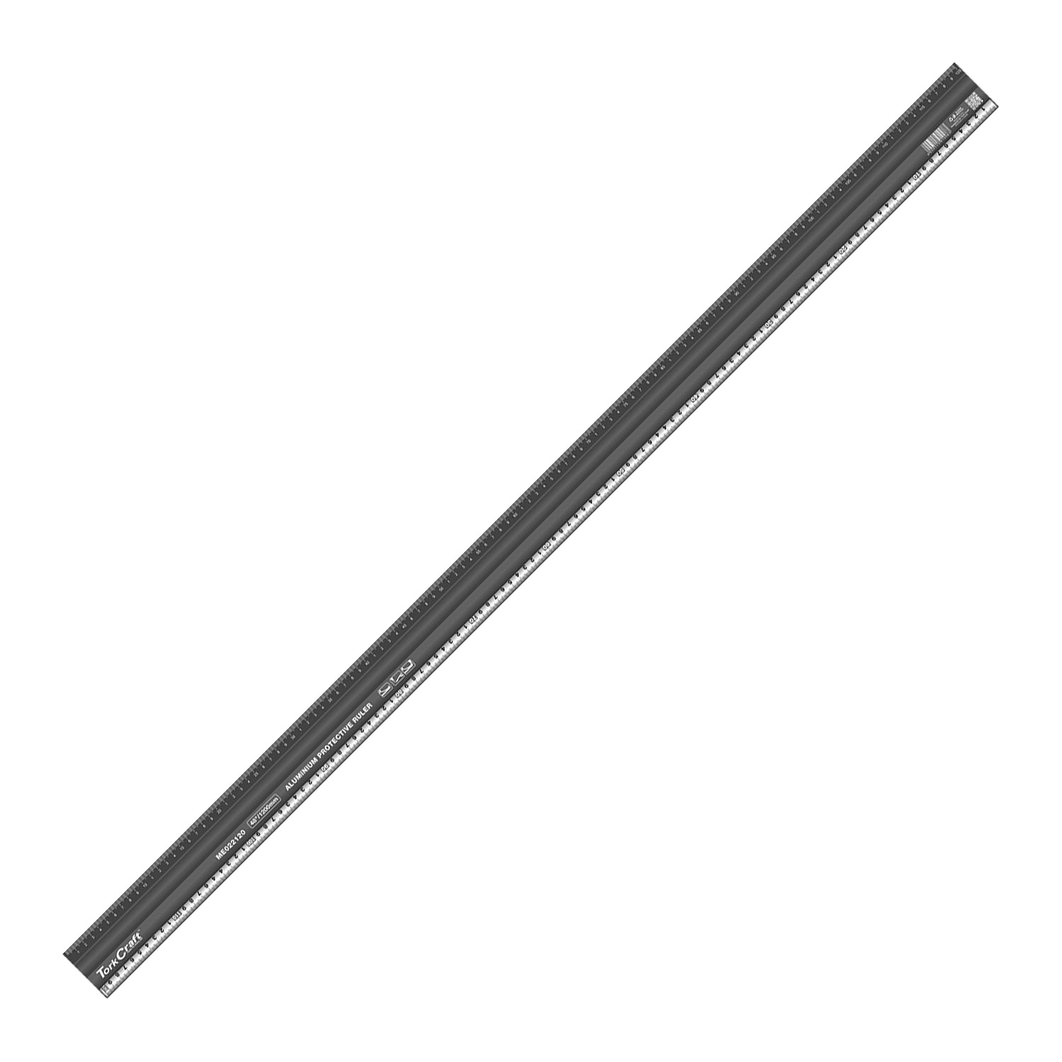 ALUMINIUM PROTECTIVE RULER 1200MM/48'