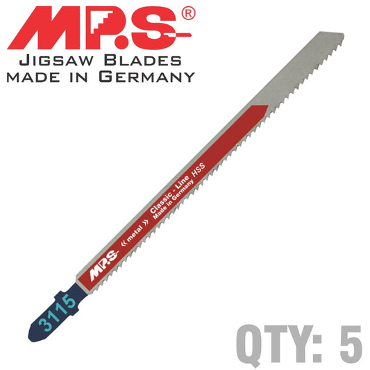 JIGSAW BLADE METAL LONG T-SH.13TPI T318B