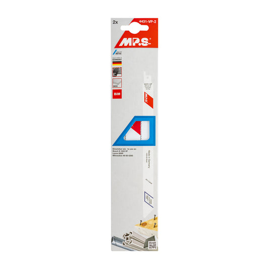 SABRE SAW BLADE 200MM 14/10 TPI 2/PACK