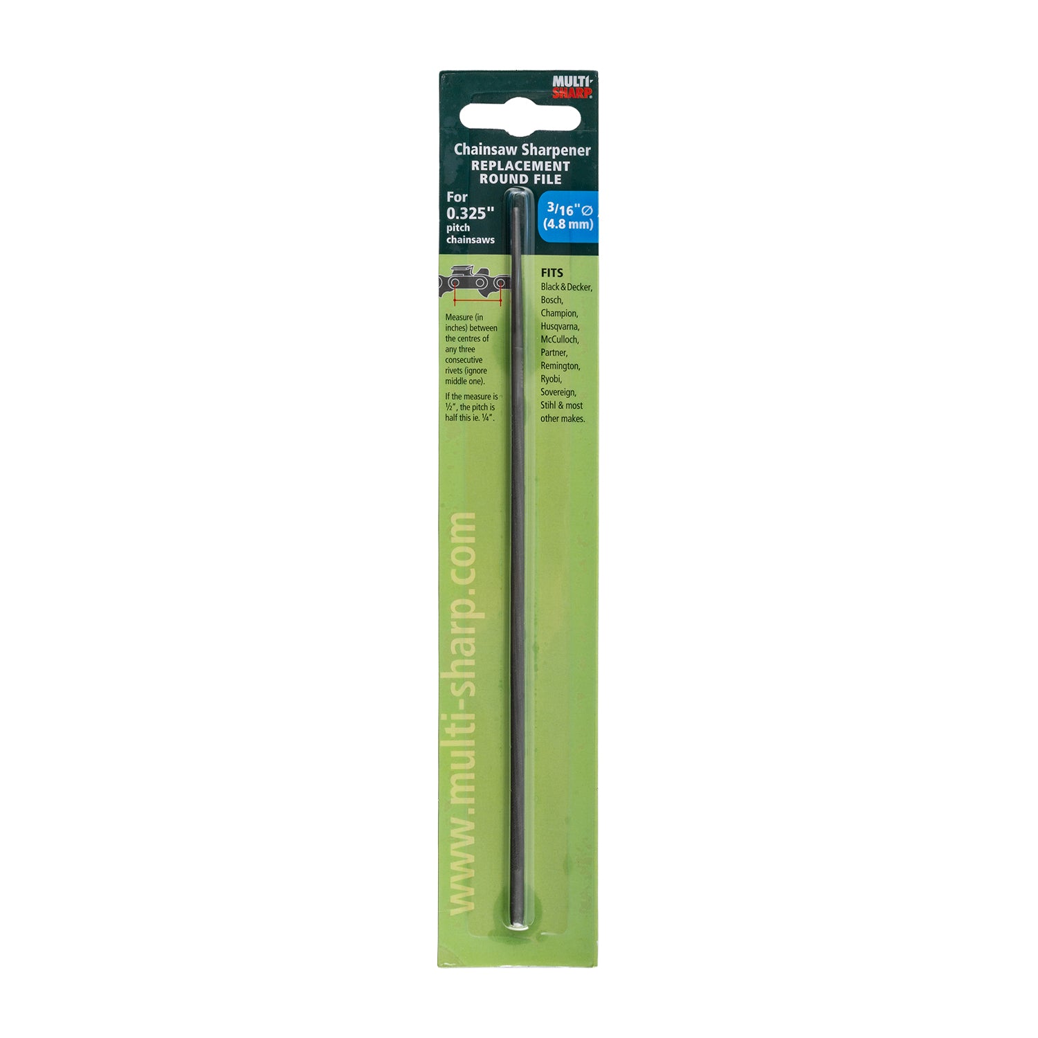 REPLACEMENT ROULD FILE 3/16' FOR MS1701E CHAINSAW SHARPENER