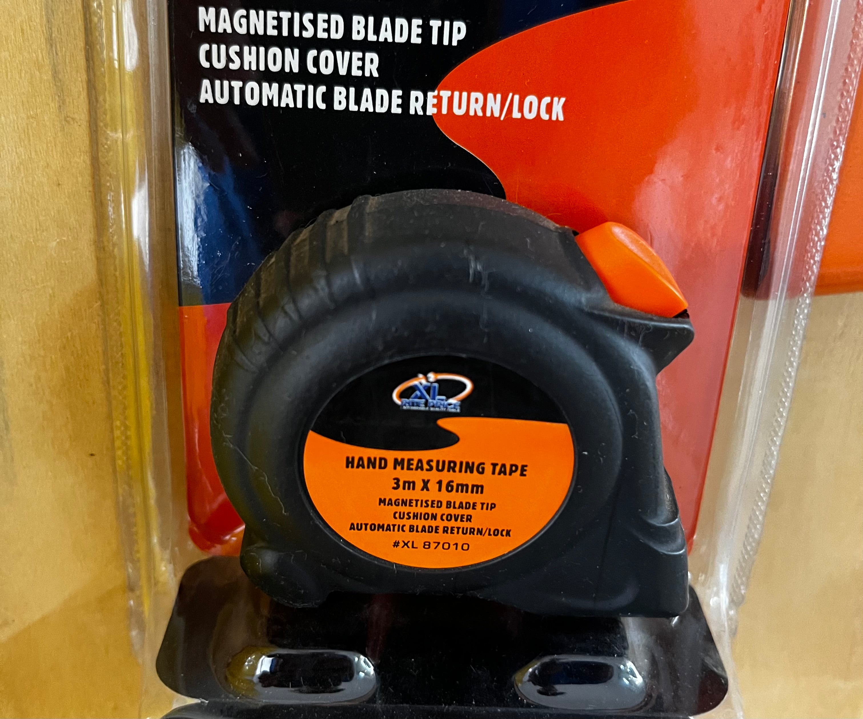 Measuring Tape Cushion Grip 5m x 16mm