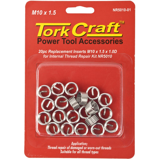 THREAD REPAIR KIT M10 X 1.5 X 1.0D REPL. INSERTS FOR NR5010