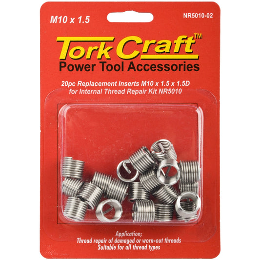 THREAD REPAIR KIT M10 X 1.5 X 1.5D REPL. INSERTS FOR NR5010