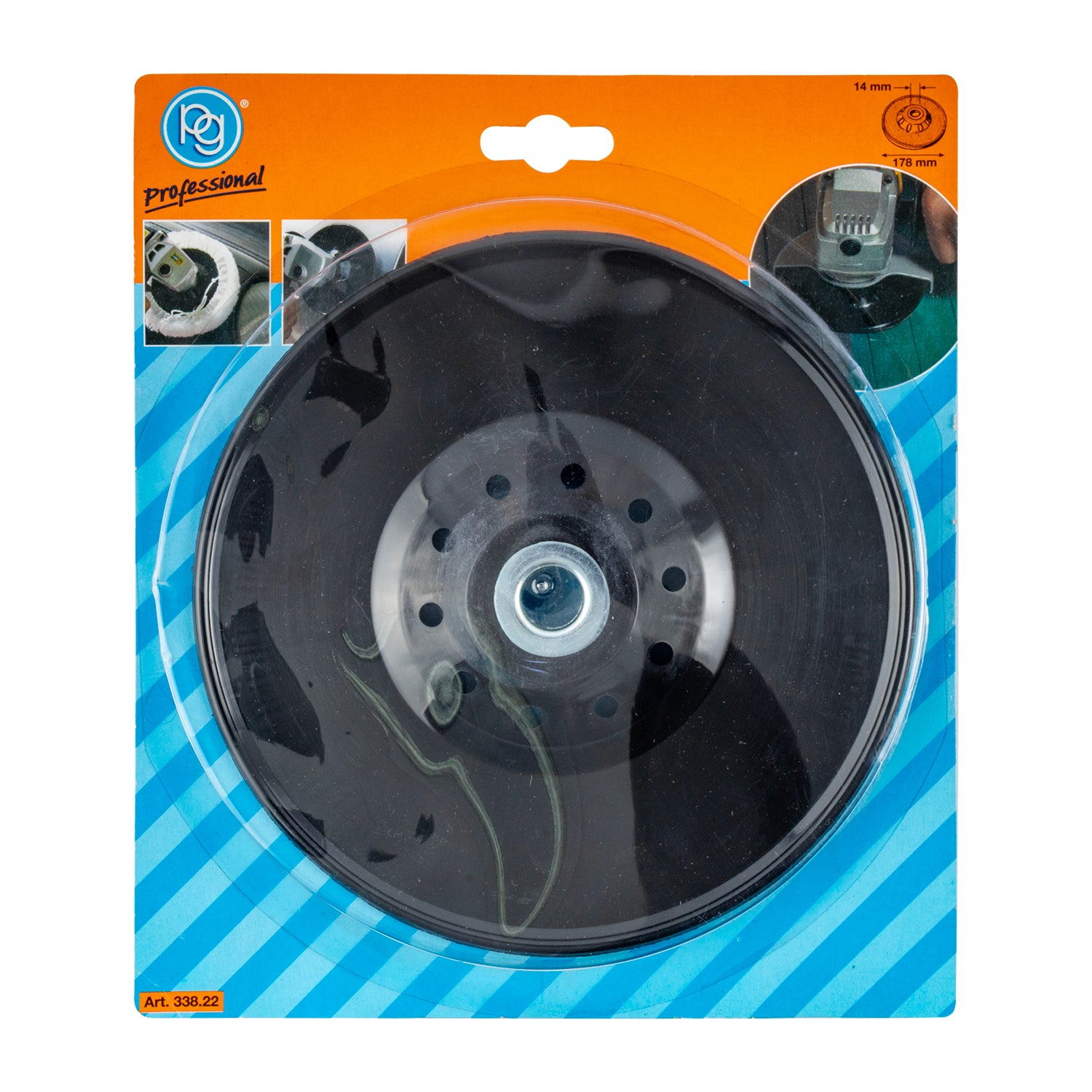 BACKING PAD NYLON 180MM