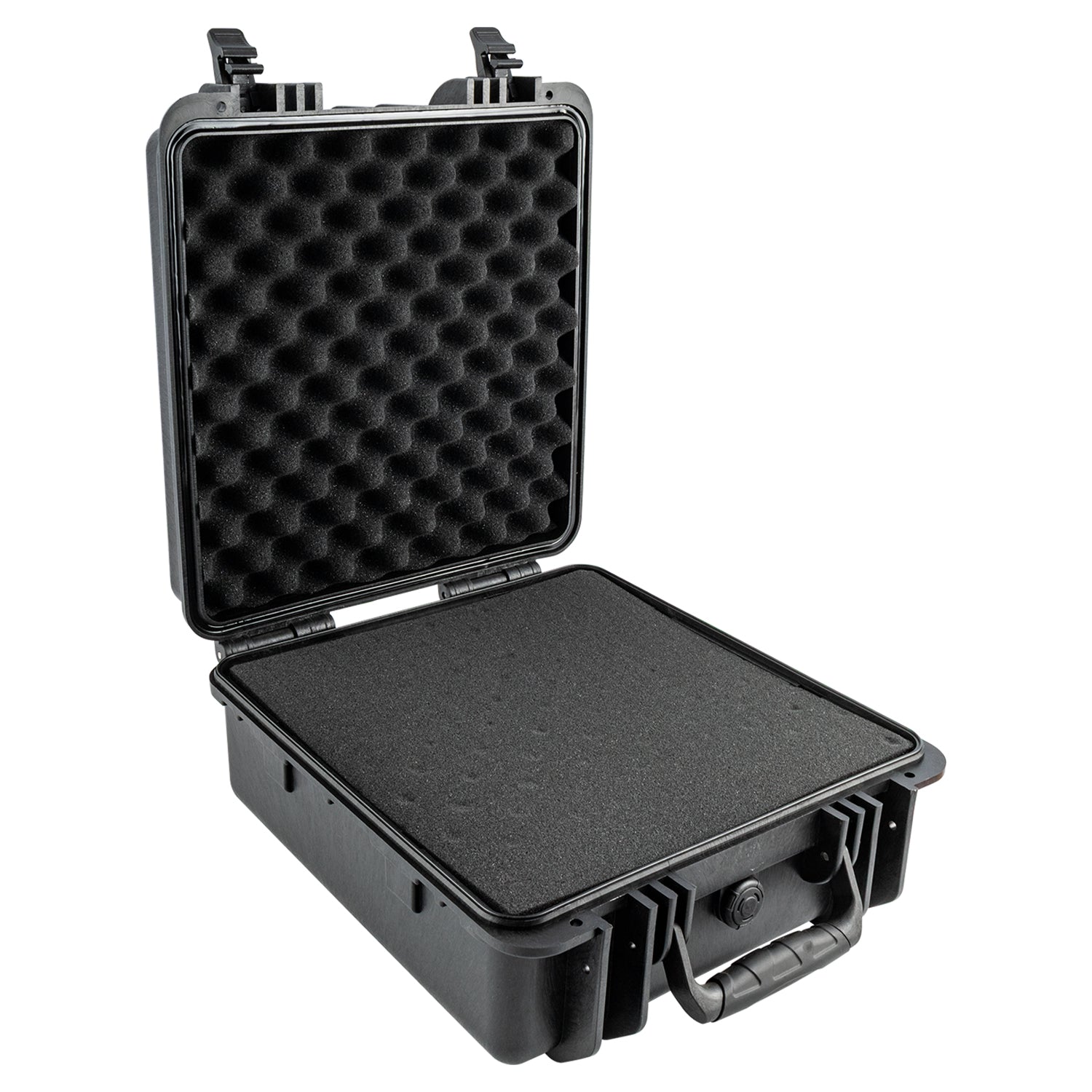 HARD CASE 430X370X215MM OD WITH FOAM BLACK WATER & DUST PROOF (333517)