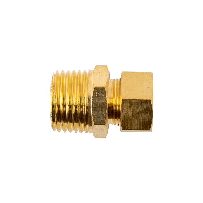 BRASS CONICAL STR. 1/2' TUBE X 1/2' M