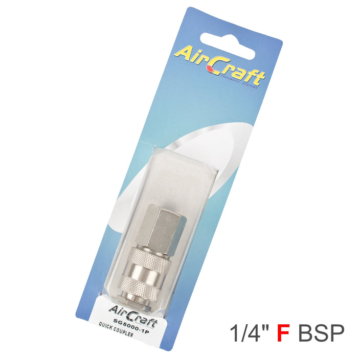 QUICK COUPLER GERMAN TYPE 1/4' FEMALE 1CD