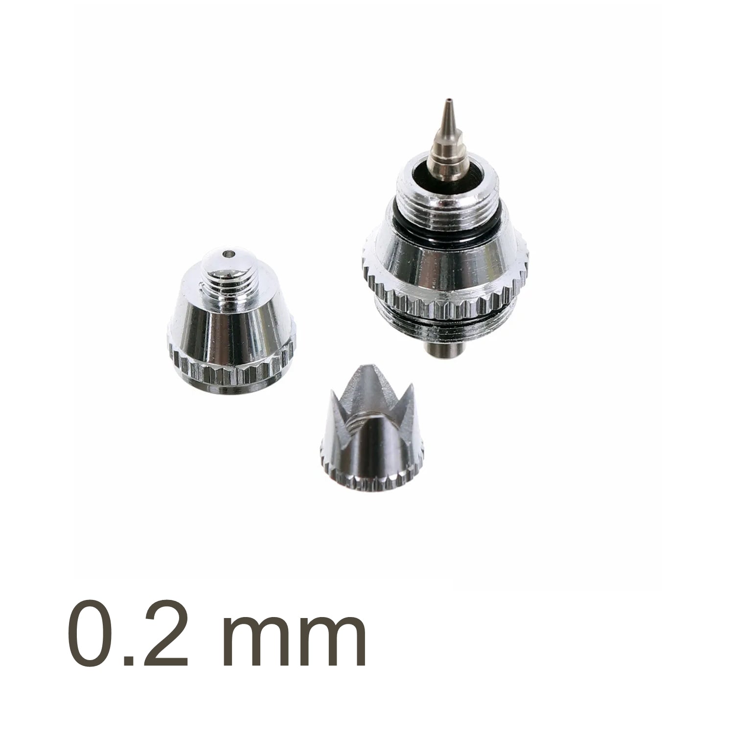 NOZZLE KIT FOR A208 AIRBRUSH 0.2MM