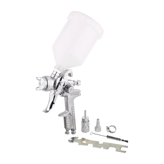 SPRAY GUN HVLP 1.4MM NOZZLE WITH FEMALE CONNECTOR & UNIVERSAL COUPLER