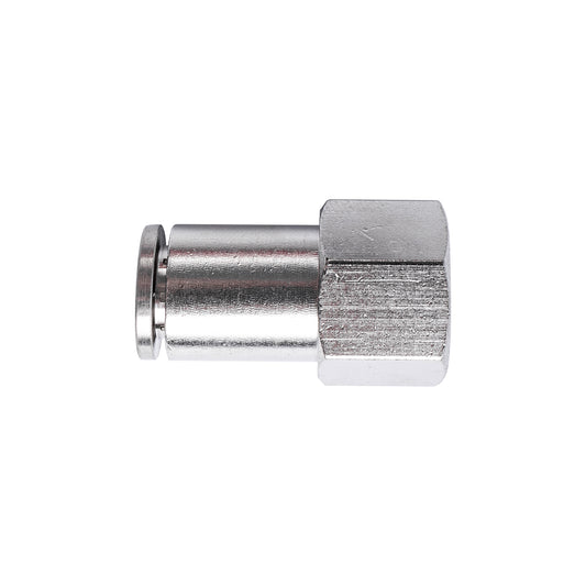 METAL PU FITTING STRAIGHT 8MM 1/4' F