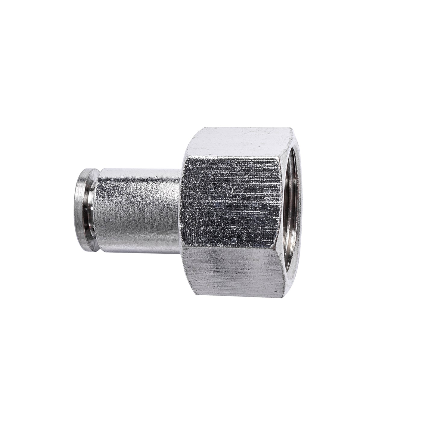 METAL PU FITTING STRAIGHT 8MM 1/2' F