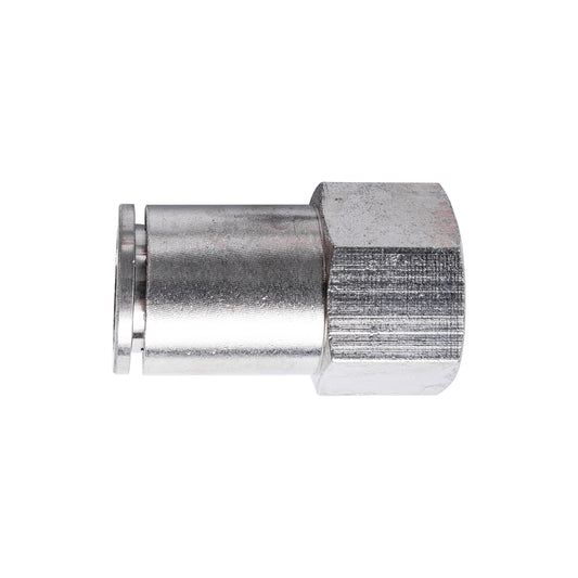 METAL PU FITTING STRAIGHT 12MM 3/8' F