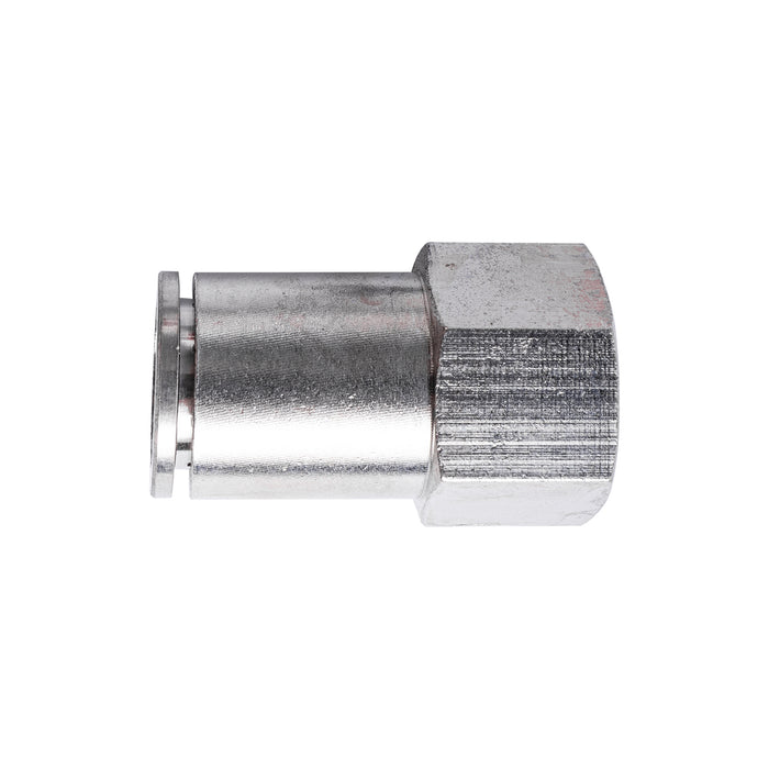 METAL PU FITTING STRAIGHT 12MM 3/8' F