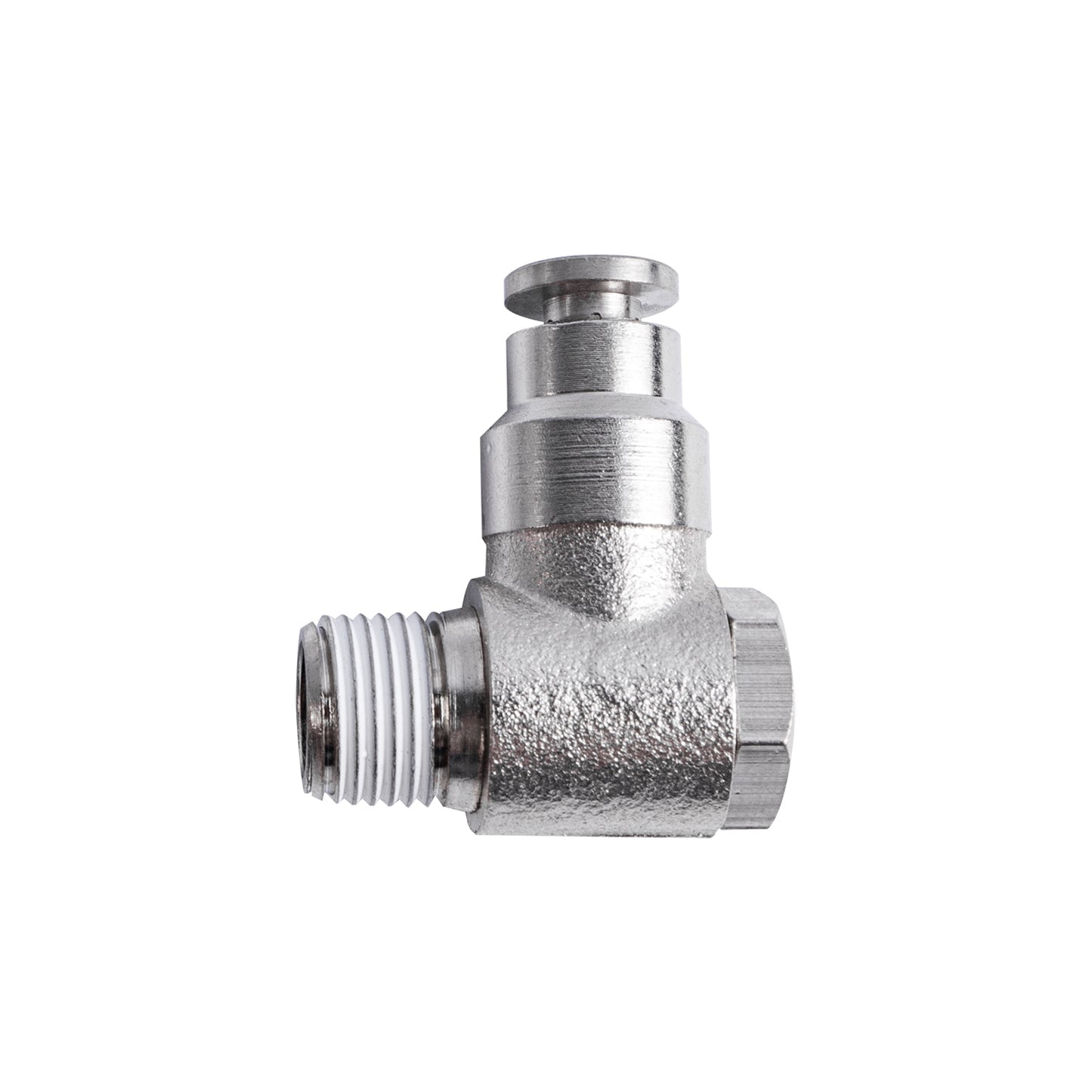METAL SWIV. ELBOW 4MM X 1/8' M