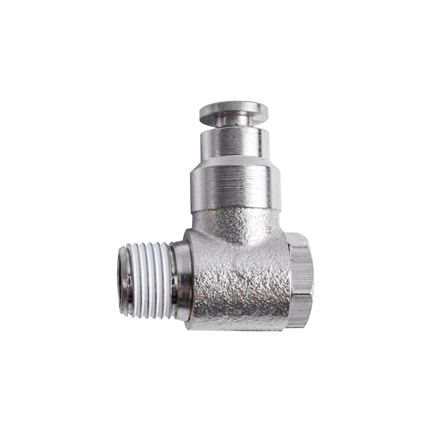 METAL SWIV. ELBOW 4MM X 1/8' M