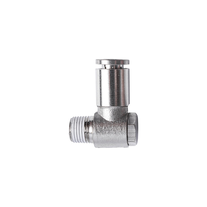 METAL SWIV. ELBOW 6MM X 1/8' M