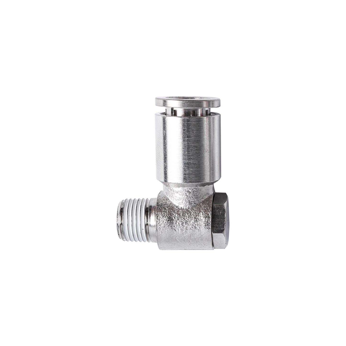 METAL SWIV. ELBOW 8MM X 1/8' M