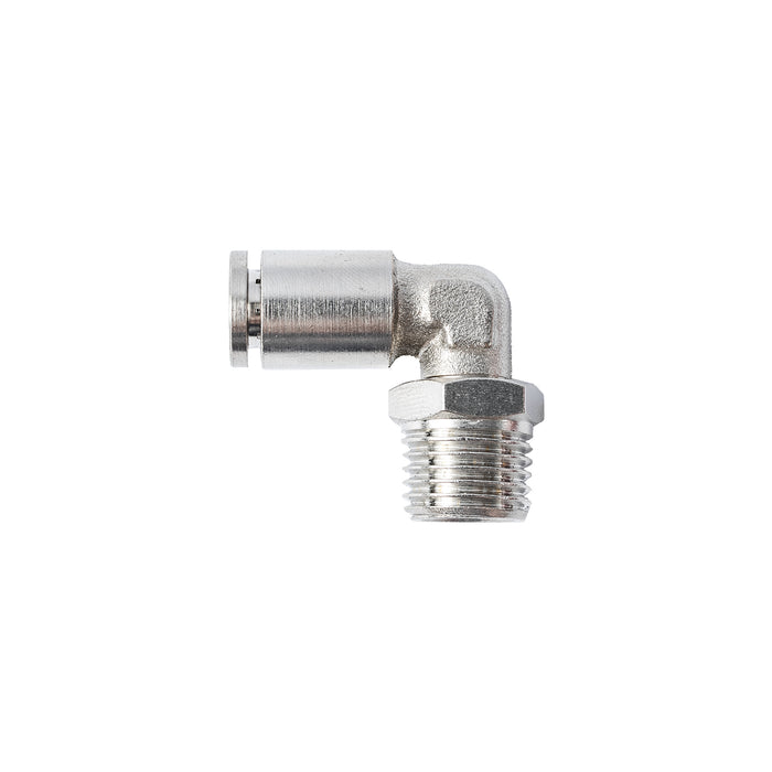 METAL PU FITTING ELBOW 6MM 1/4' M
