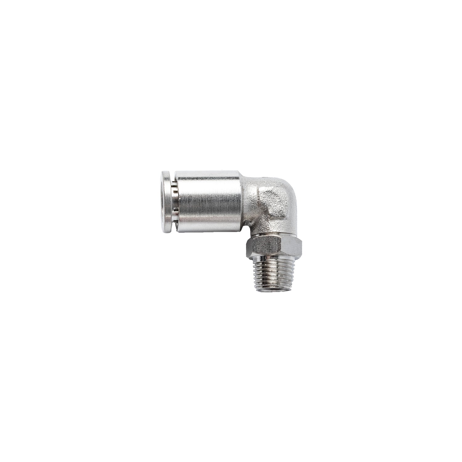 METAL PU FITTING ELBOW 8MM 1/8' M