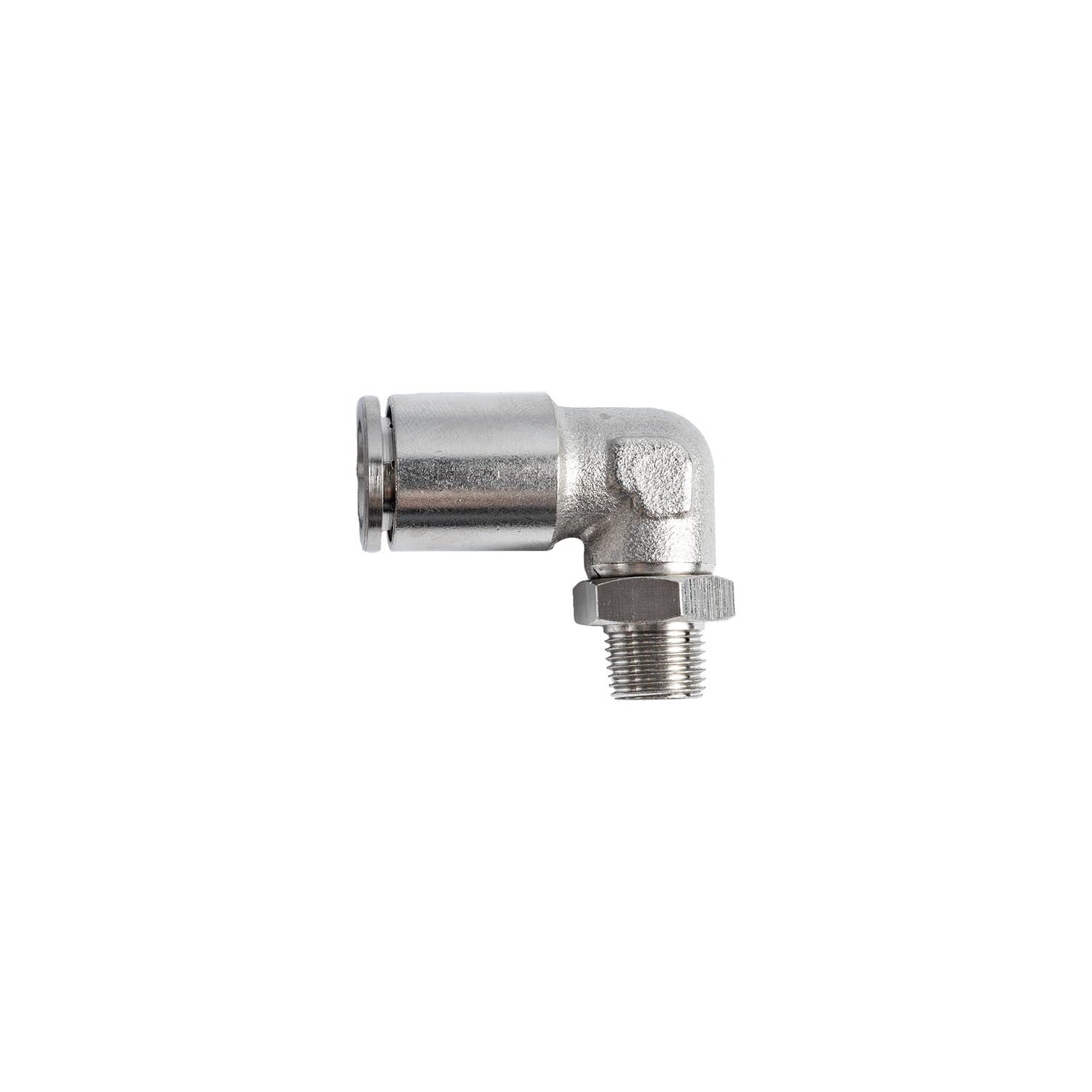 METAL PU FITTING ELBOW 10MM 1/8' M