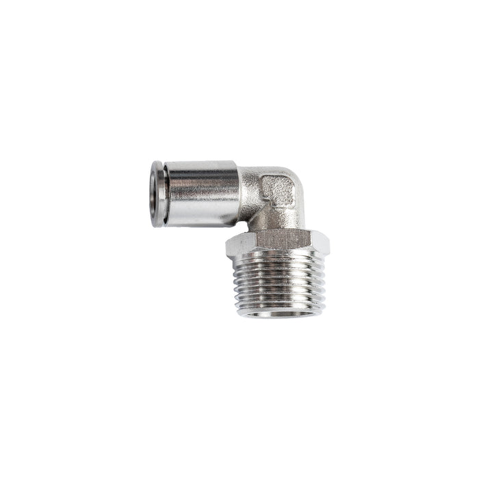 METAL PU FITTING ELBOW 10MM 1/2' M