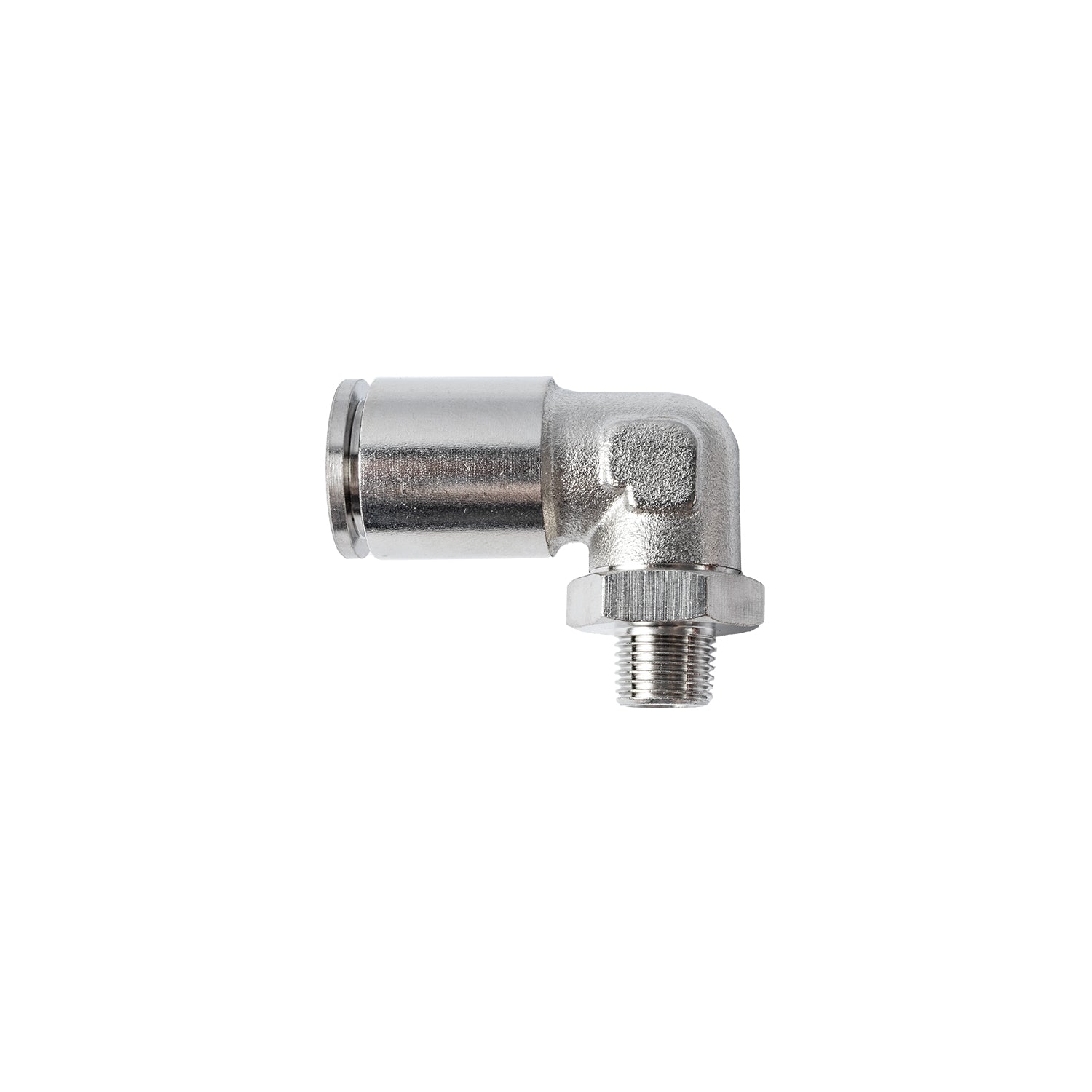 METAL PU FITTING ELBOW 12MM 1/8' M
