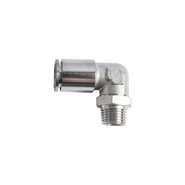 METAL PU FITTING ELBOW 12MM 1/4' M