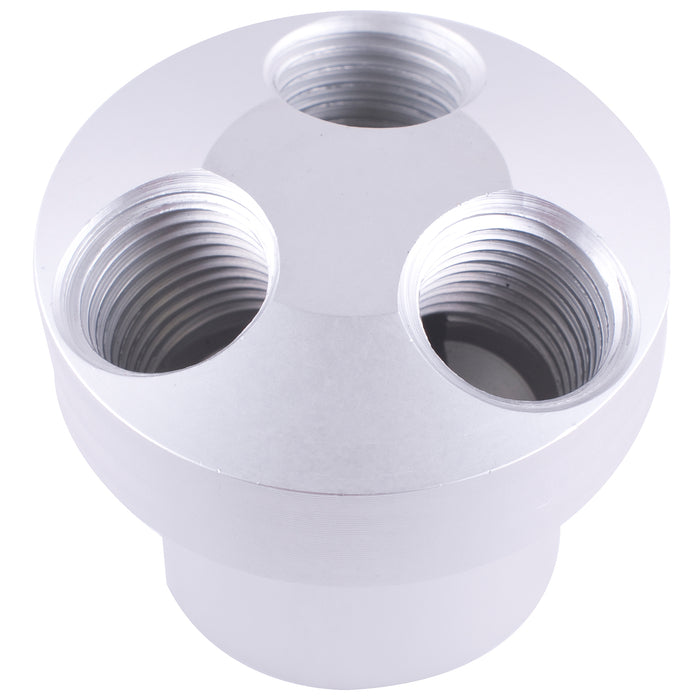 MANIFOLD THREE WAY 1-4' FEMALE SPLITTER