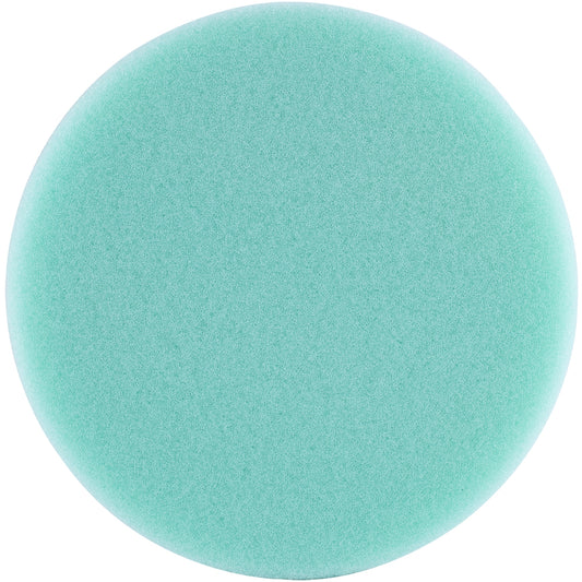 FOAM PAD HOOK AND LOOP GREEN SPONGE 150MM 6' LIGHT FINISHING