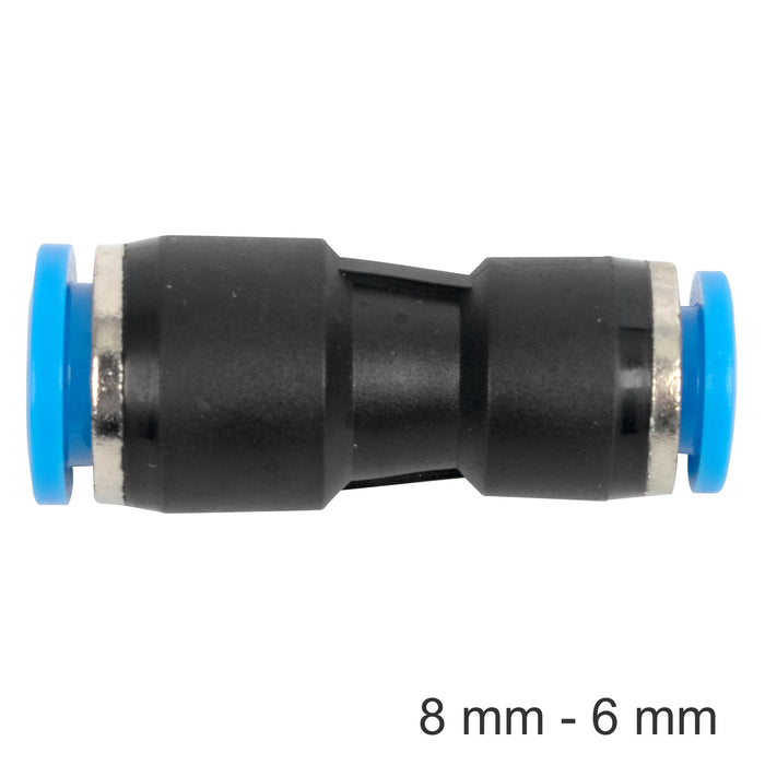 PU HOSE FITTING REDUCER 8MM-6MM