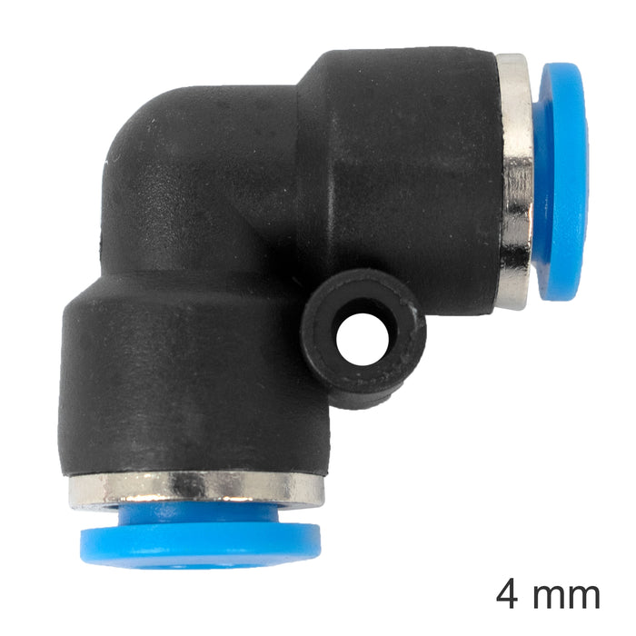 PU HOSE FITTING ELBOW 4MM