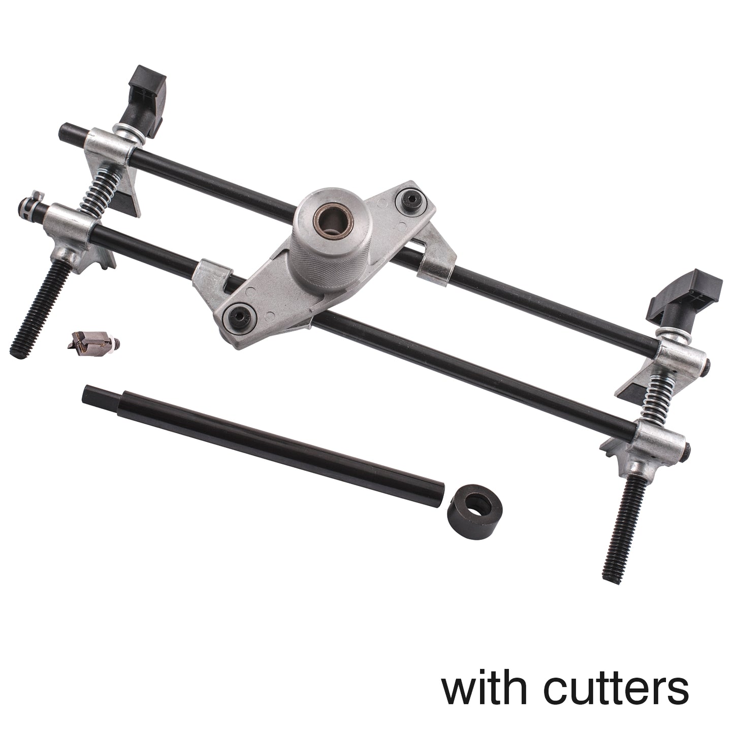 LOCK MORTICER WITH 18MM & 22MM CUTTERS IN PLASTIC CASE SCREW TYPE