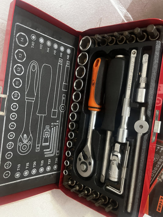 Socket Set 1/4" Drive 3 -14mm 34pc