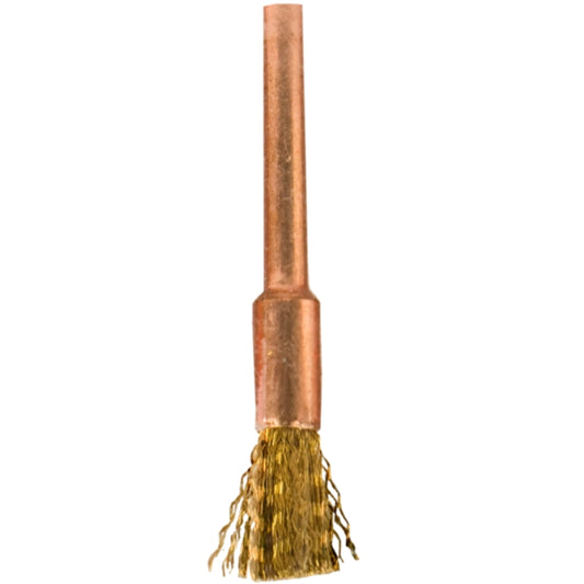 MINI BRASS BRUSH 3.2MM END 2.4MM SHANK