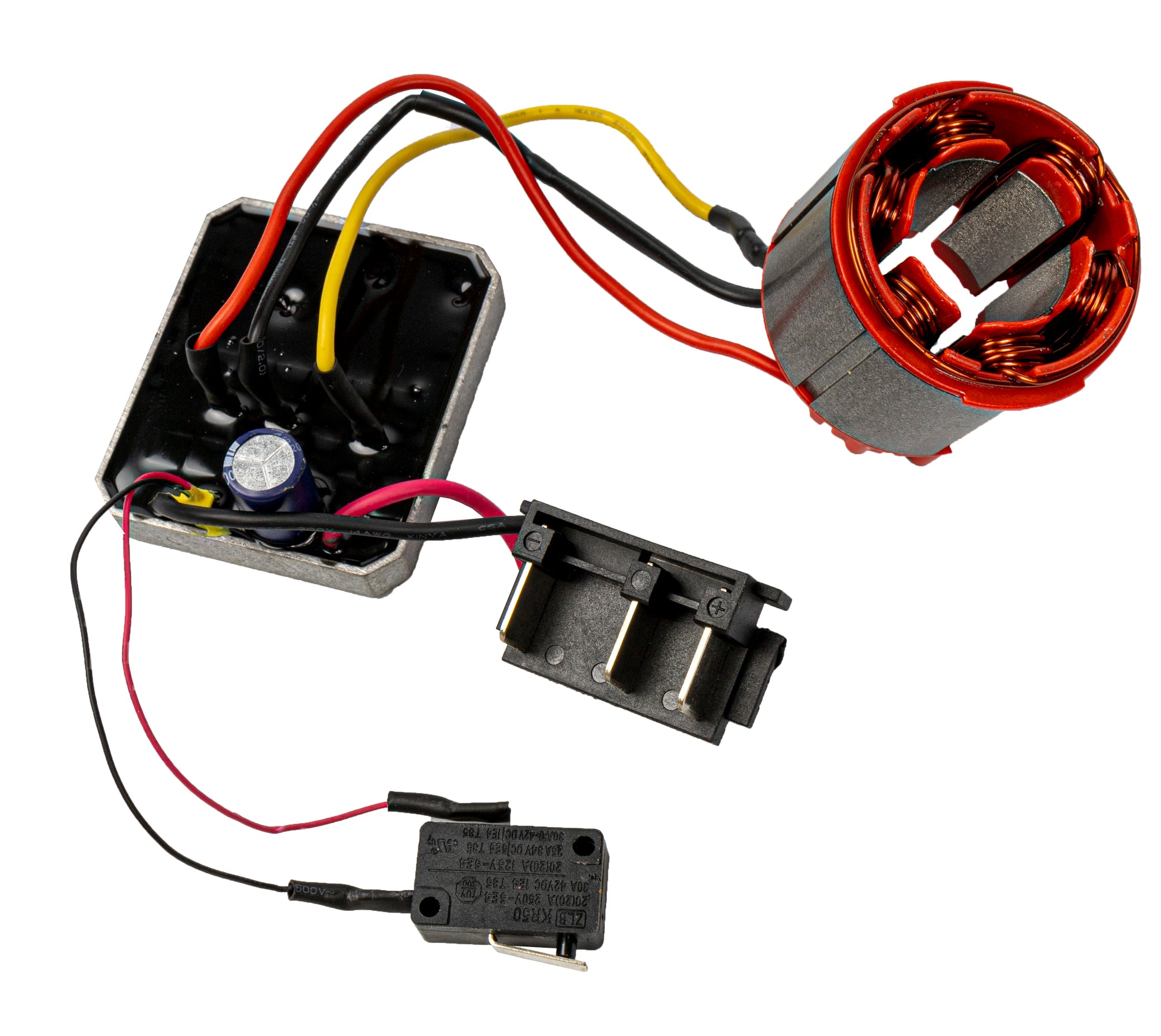 A/GRINDER 20V REPL. MICRO SWITCH & COMMUTATOR  (6/7/11/12) S/KIT