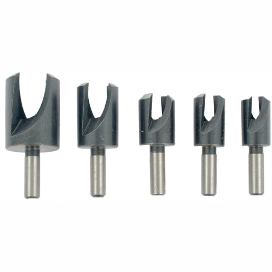 5PCE PLUG CUTTER SET 6-8-10-12-16MM
