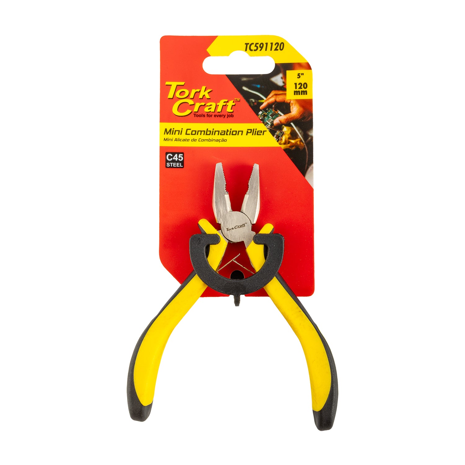 PLIER MINI COMBINATION 120MM MICRO