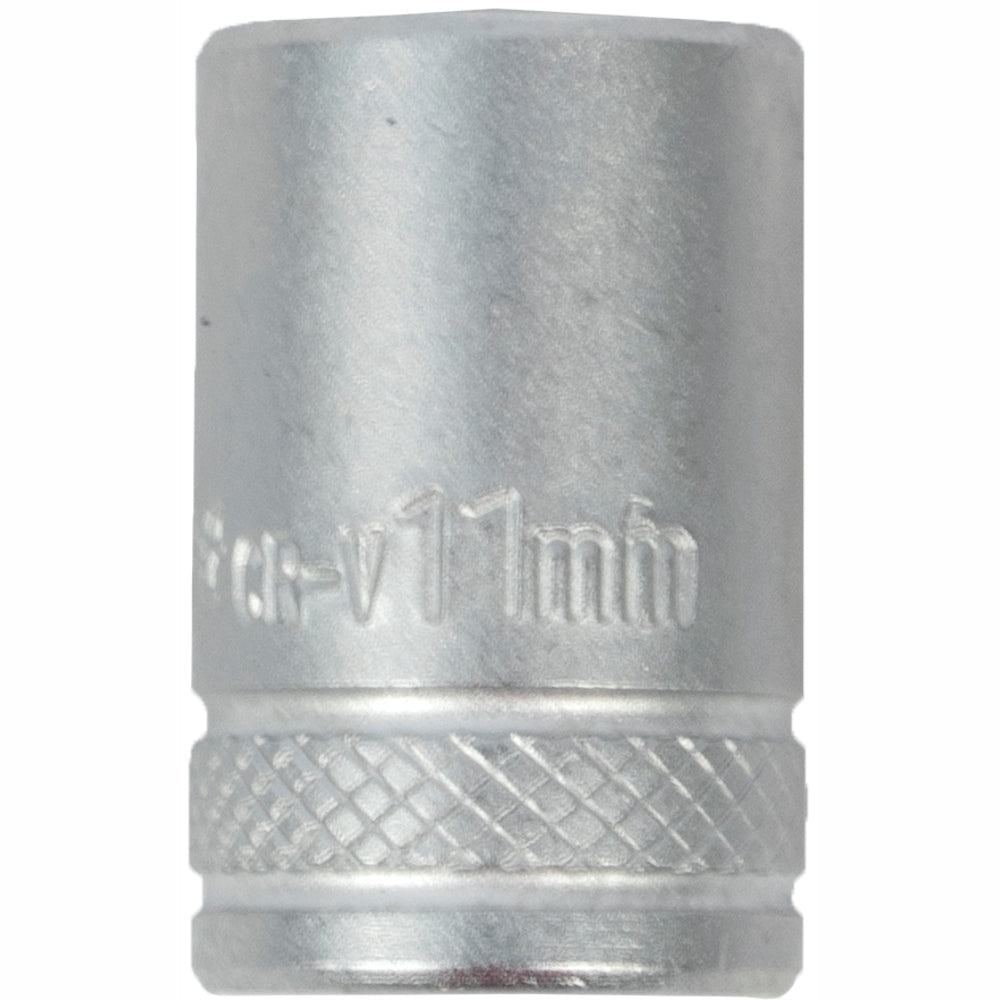 SOCKET 11MM 1/4' DRIVE CRV 12POINT