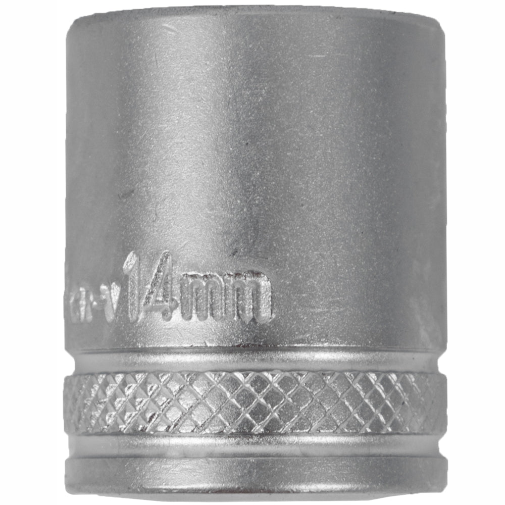 SOCKET 14MM 1/4' DRIVE CRV  12 POINT