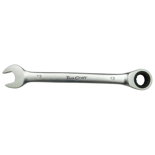 COMBINATION RATCHET WRENCH 13MM FIXED HEAD SPANNER