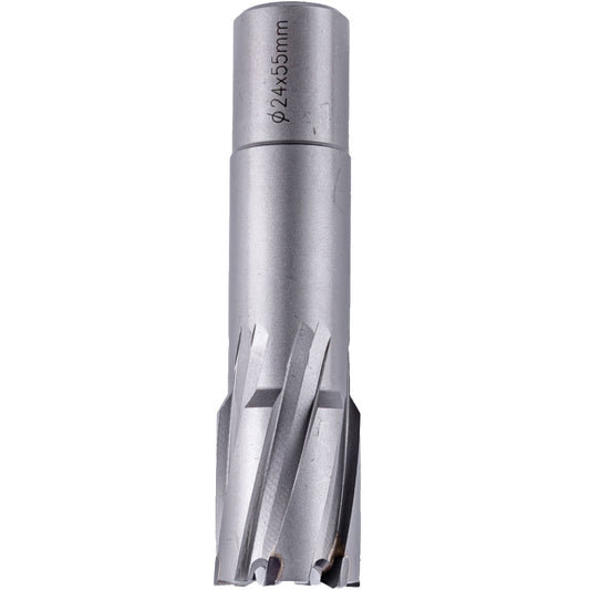 ANNULAR HOLE CUTTER TCT 24 X 55MM WELD SHANK 19.05MM